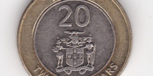 Jamaica 20 Dollars - Bimetallic